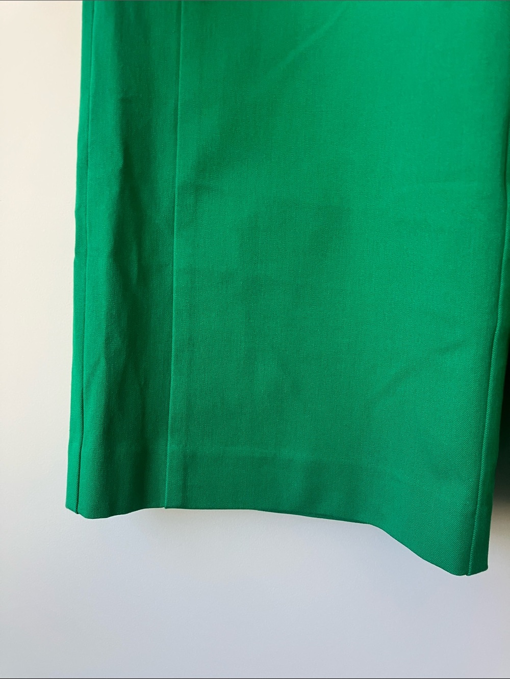CHARTER CLUB American Heritage Green Wide Leg Pants Gold Buttons Size 8P NWT - Picture 3 of 12
